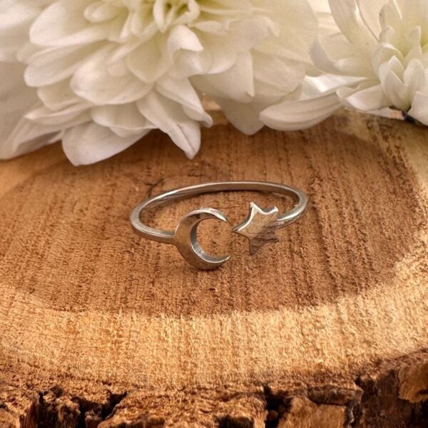 Anillo Estrella y luna
