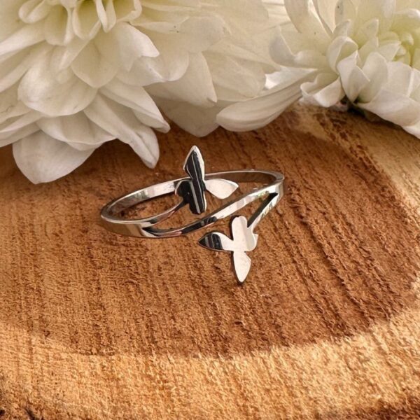 Anillo Mariposa doble