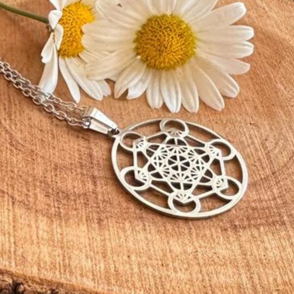 Collar Cubo Metatrón