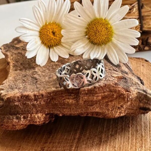 Anillo Margaritas infinitas