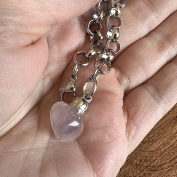 Pulsera Cuarzo rosa + TARJETA DE REGALO