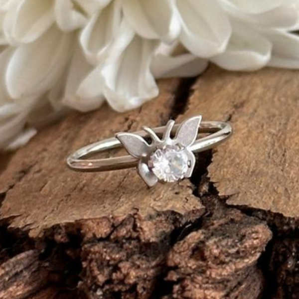 Anillo Mariposa* strass