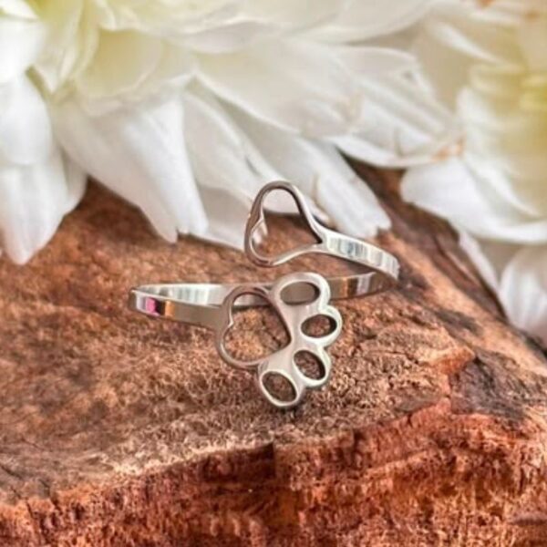 Anillo Huellita amor